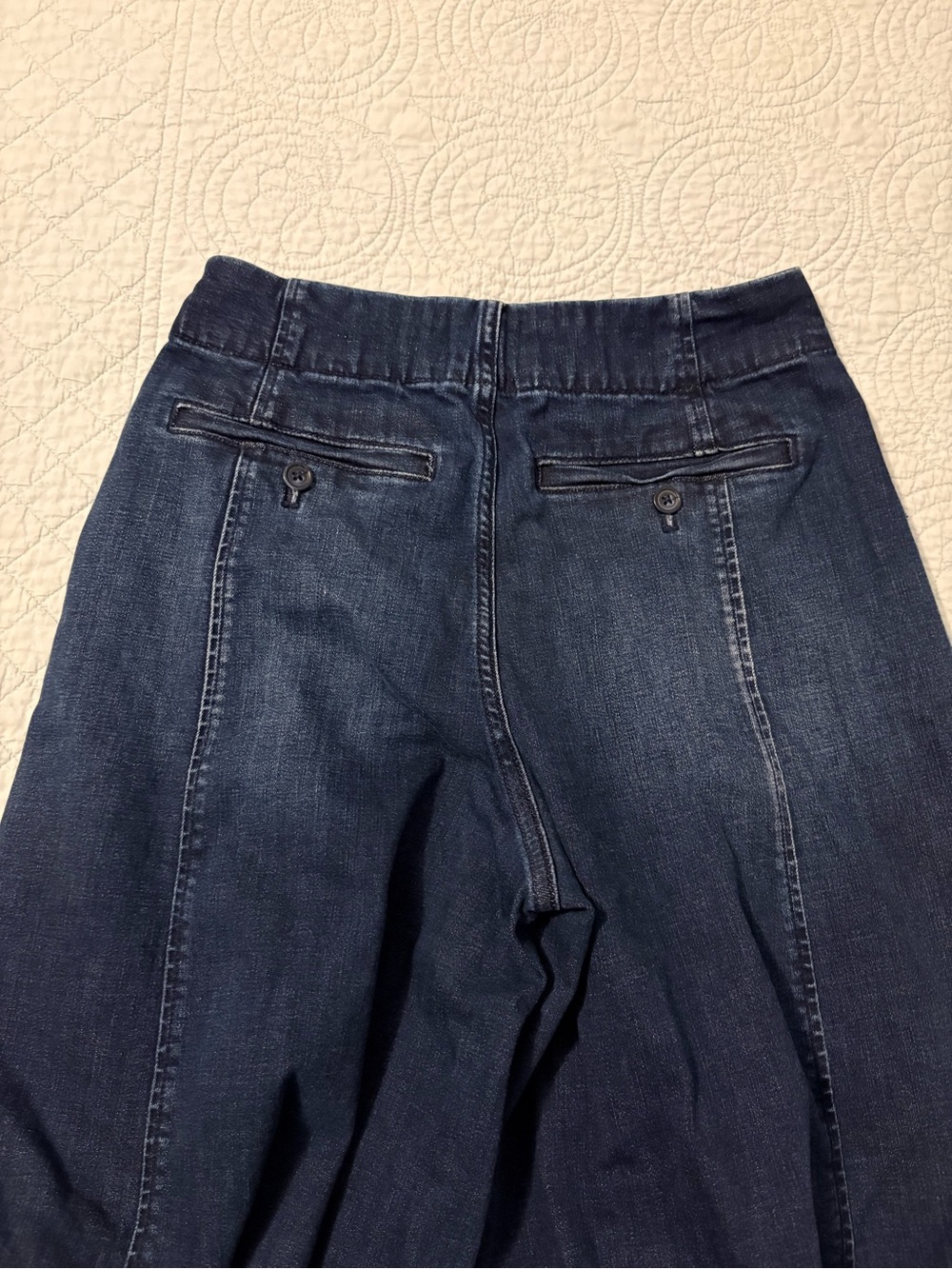 Anthropologie Maeve high rise palazzo jeans. Size 27. - Picture 4 of 12